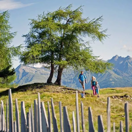 Schloss Rodenegg und die Rodenecker Alm