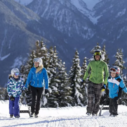 Winterurlaub in den Bergen