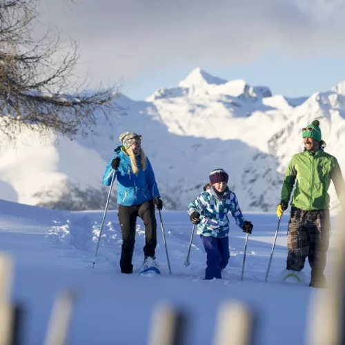 Winterurlaub in den Bergen