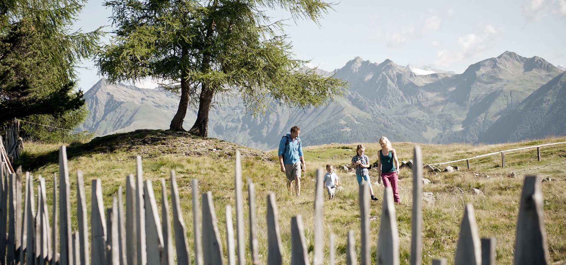 Sommerurlaub in den Bergen in Rodeneck