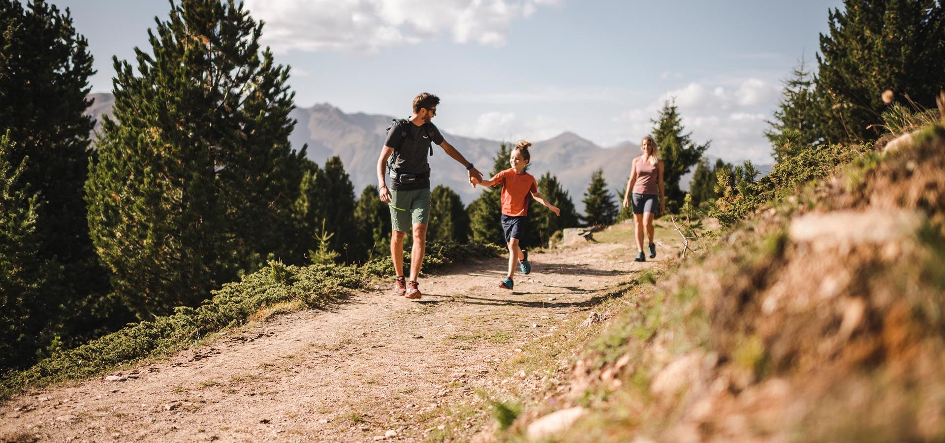 Sommerurlaub in den Bergen in Rodeneck